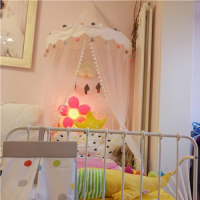 New Hot Baby Crib Netting Mosquito Net Tent Crib Cot Bed Canopy Kids Hanging Play Tent House for Girls Children Infant Toddler