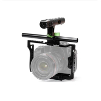 Lanparte Universal Camera Cage with Top Handle for Canon Nikon Sony A9 Panasonic DSLR Camera