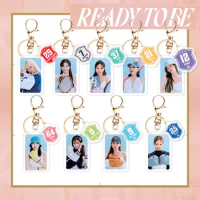 TWICE Album READY TO BE New Creative Acrylic Two-Piece Keychain Set Bag Pendant Accessories Ornaments For Fans Gifts Collectible