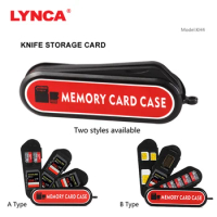 LYNCA KH-4 Mini Memory Card Case Holder Storage Box Swiss Army Knife Shape Design For SD TF Card