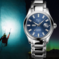 BALL 波爾錶 Engineer III Marvelight 瑞士天文台認證經典機械腕錶-藍40mm NM9036C-S1C-BE