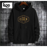 Hoodie Percuma Tekstur Emas 2093 /1989 Distro Sweater Jaket Terkini Pakaian Lelaki Wanita