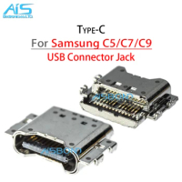 10Pcs/Lot USB Charging Port Jack socket charger Connector dock For Samsung Galaxy C5 Pro C5010 C9 C9Pro C9000 C7 C7010 A90 5G A9