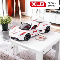 Mô hình xe thể thao Ferrari Laferrari FXXK 1:24 bằng hợp kim cao cấp