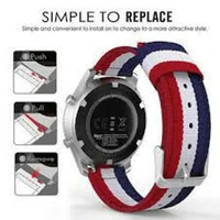 Strap Smartwatch Garmin Vivoactive 3 / FR645 / FR245 Tali Jam Tangan Bahan Canvas