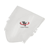 Black transparent Windscreen Windshield For Honda CBR500R CBR500 CBR 500R 2013-2014-2015 Wind Deflectore
