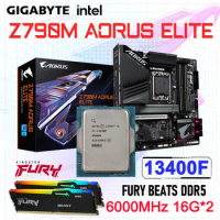 Gigabyte Z790M AORUS ELITE DDR5 Intel Z790 Mainboard Combo i5 13400F LGA1700 CPU Intel 13th Gen i5 13400F lga1700 Processor Kit