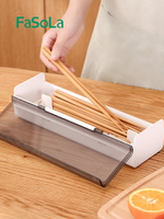 筷子籠帶蓋防塵置物架家用筷子簍褲筒廚房筷子勺子餐具瀝水收納盒