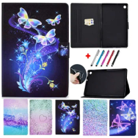 For Legion Y700 2022 Cover With Wallet Card Slots 8.8 inch Funda Butterfly Print Tablet For Lenovo Legion Y700 Case TB-9707F