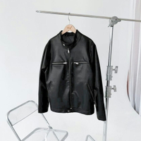 EDWIN 男款 AI皮外套 (黑色)