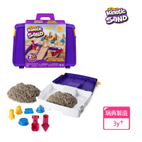 【Kinetic Sand 魔法動力沙】沙堡攜帶遊玩組(疫起居家防無聊)