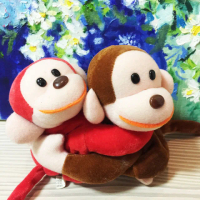 【TEDDY HOUSE泰迪熊】泰迪熊玩具玩偶公仔絨毛娃娃日本大情侶猴