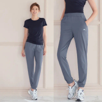 【STL】yoga 現貨 韓國瑜伽 Air 200 Jogger 涼感 女 運動 長褲 束口褲 彈性 快乾(CottonBlue棉花霧藍)