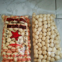 Kerupuk Getas Bulat dan Panjang Ikan Tenggiri Asli Belinyu Bangka bumbu ri