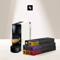 【Nespresso】膠囊咖啡機Essenza Mini(義式咖啡饗宴80顆組)