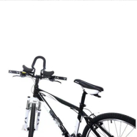 Mountain Bike Cycling Aero Handlebars Clip Aluminum Alloy Triathlon Handle bars Rest MTB Road Bike Arm Rest(Integrated Rest Bar)