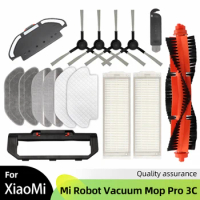 For Xiaomi Mi Robot Vacuum Mop Pro 3C 2S STYTJ02YM Spare Hepa Filter Side Main Brush Cover Mop Holder Accessories Parts