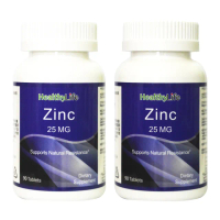 【Healthy Life 加力活】葡萄糖酸鋅錠Zinc Gluconate 2瓶(90顆/瓶)