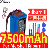 7500mAh KiKiss Powerful Battery For Marshall Kilburn II C196A1 7252-XML-SP Bluetooth Speaker with 7-wire Plug