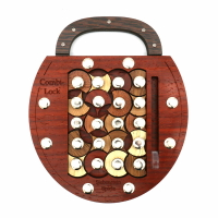 Siebenstein-Spiele組合鎖Combi-Lock機關木質燒腦解謎成人Puzzle