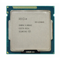 E3-1230 V2 E3 1230V2 E3 1230 V2 3.3 Ghz Quad-Core CPU Processor 8M 69W LGA 1155 Replacement Accessories