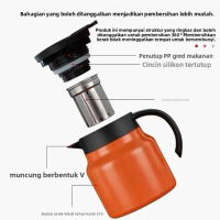316 stainless steel smart tea pot for home use, tea pot with large capacity and tea water separator,