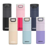 【KAMBUKKA 卡沛卡】EtnaGrip 悅熱瓶 不鏽鋼500ml/多色任選(冰壩杯/保溫杯/吸管杯/隨行杯/保溫瓶)