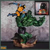 Anime Hulk Statue Action Figure 1/6 Scale Painted Figure Pvc Toys For Children Collection Hand-me-down Gift