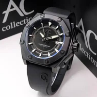 JAM TANGAN PRIA ALEXANDRE CHRISTIE AC9601 AC 9601 AUTOMATIC ORIGINAL GARANSI RESMI 1 TAHUN - silver 