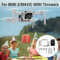 Airdrop System for DJI MINI 2/3 Mavic 3/2 Drone Fishing Bait Wedding Ring Deliver Life Rescue Throw Gift Deliver Thrower Payload