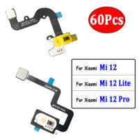 60Pcs，NEW Proximity Distance Sensing Connector Ambient Flash Light Sensor Flex Cable For Xiaomi Mi 12 / Mi 12 Pro / Mi 12 Lite