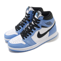 Nike 休閒鞋 Air Jordan 1代 Retro 男鞋 經典款 OG 喬丹一代 復刻 北卡藍 藍 白 555088134