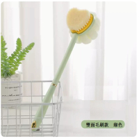 家用長柄洗澡刷(塗塗綠【浴刷+浴花】) 