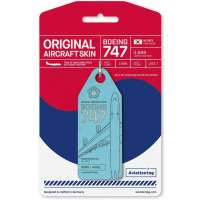 Aviation Tag Korean Air Boeing 747