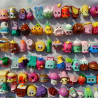 45Pcs/set Popular Cartoon Anime Action Figures Toys Garbage The Grossery Gang Model Toy Dolls Children Christmas Gift