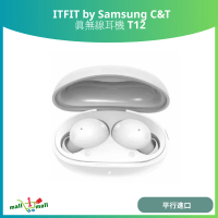 by Samsung C&T 真無線耳機 T12 (ITT12WE)  白色 - 平行進口