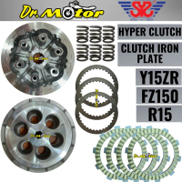 YAMAHA Y15ZR Y15 YSUKU R15 HyperClutch 6 Spring Hyper ClutchSYS Clutch Plate BesiSCK Clutch Racing S