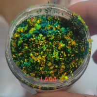 1Gram/pcs Super Chameleon Flakes Intense Color Shifting Pigment Chameleon For Nail Cosmetic Epoxy Crafts