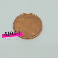 Uang Koin Logam Kuno Luar Negeri Euro 5cent Espana