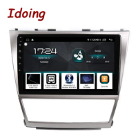 Idoing 10.2"Car Head Unit For Toyota Camry 6 XV 40 50 2006-2011 Android Autoradio Multimedia Player GPS Navigation No 2 din DVD