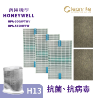 淨芯Cleanrite 適用Honeywell HPA-300APTW/HPA-5350WTW H13 沸石 活性碳 空氣清淨機 濾網