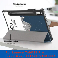 Case For Lenovo Tab P11 Pro Gen2 11.2" TB132FU TB138FC Magnetic Leather Stand Cover For Lenovo Xiaoxin Pad Pro 11.2 2022 Case