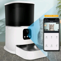 Automatic Pet Feeder Camera and Recording - Dispenser Makanan Kucing Anjing Kamera