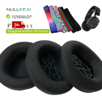 NULLKEAI Replacement Earpads Headband For SteelSeries Arctis 7,7H,9,9X,PRO Headphones Earmuff Ear Cover Cushion