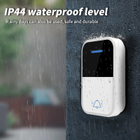 Door bell Wireless Doorbell No Battery required Waterproof Door bell Sets Home Outdoor Kinetic Chime