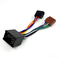 Kabel suis penyesuai radio kereta ISO untuk BMW E36/E39/E46/E56 dan Land Rover