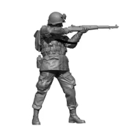 1/35 Resin Model Figure GK，United States soldier , Unassembled and unpainted kit