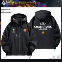2025 Champions League Barcelona Club Jersey Training Suit Jacket Barcelona Classic Men's and Women's