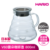 【HARIO】V60雲朵咖啡壺 800ml(XGS-80TB)