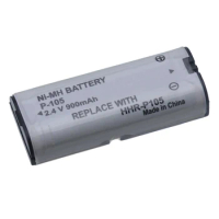 2/4pcs 2.4V 900mAh Ni-MH Cordless Phone Battery For Panasonic HHR-P105 P105 HHRP105A KX242 BATT-105 KX2421 walkie-talkie battery